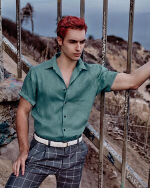 Trevor Stines Instagram - Red or blonde hair, whatchu think? 🤔
👨🏻‍🦰👱🏼‍♂️
.
Shot by @michaelgdirlam for @jutemagazine