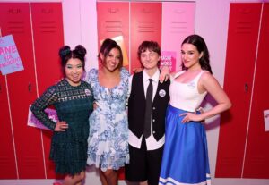 Tricia Fukuhara Instagram - “Everyone say ‘Vote Pink!!’” 😘💕

Voting for the 75th Emmy Awards nominees has officially begun! If you liked our show, please vote! And if you’re not a Television Academy member, tell your friends to watch (Code: PINKLADIES for a free month) We were honored to make this season for you, and would love to make another. Thank you so much for all of your support. 🥹

📸: Jesse Grant

#riseofthepinkladies #fyc2023 #thinkpink #pinkladies