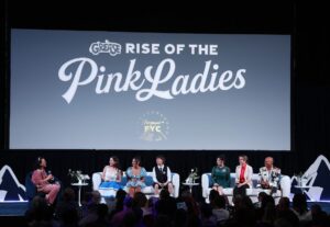 Tricia Fukuhara Instagram - “Everyone say ‘Vote Pink!!’” 😘💕

Voting for the 75th Emmy Awards nominees has officially begun! If you liked our show, please vote! And if you’re not a Television Academy member, tell your friends to watch (Code: PINKLADIES for a free month) We were honored to make this season for you, and would love to make another. Thank you so much for all of your support. 🥹

📸: Jesse Grant

#riseofthepinkladies #fyc2023 #thinkpink #pinkladies