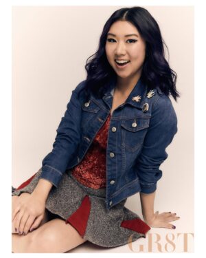 Tricia Fukuhara Instagram - Thank you @gr8tmagazine for featuring me for AAPI Heritage Month! I guess it’s appropriate that I was wearing a galactic dress for the release of your article on #maythe4thbewithyou Read the full interview in their digital issue. ✨🌙

https://www.gr8tmagazine.com/art-culture/tricia-fukuhara

And a huge thanks to all of these lovely, talented peeps 🐣

Photos: @timothyfernandezphotographer
Stylist: @tabitharsanchez
MUA: @pircillapae
Hair Stylist: @rikkigash
Producer: @chrisladywang
Words:   EIC: Anthony Vu Cao
@slatepr @a3artistsagency

#riseofthepinkladies #aapiheritagemonth #apiheritagemonth