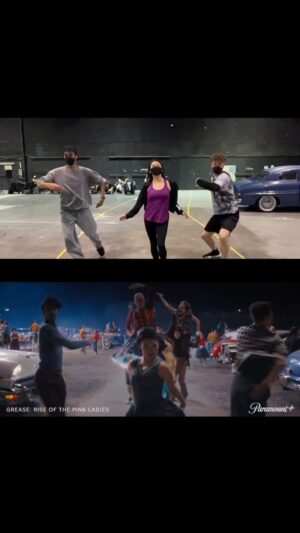 Tricia Fukuhara Instagram - Nancy’s musical introduction for “Grease is the Word” went through many stages. It took an incredible team of creatives to make this happen. Here’s a little peek at our rehearsal process. So grateful to have been a small part of the magic. 💚 Comment if you’d like to see more #behindthescenes of @riseofthepinkladies 💗

🌟: @annabeloakes 
💃🏻: @jamizzi @jeffreymortensen @lou.sky 
🎭: @aletheajones 
🎶: @tranterjustin @brittanycampbellmusic 
🧵: @smawkins @pinkladiescostumes 
💇🏻‍♀️: @jaalawanless 
💄: @ronniesidhuartistry 

#grease #riseofthepinkladies #greaseriseofthepinkladies #greaserotpl #paramountplus #nancynakagawa #pinkladies #greaseistheword