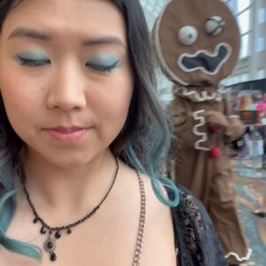 Tricia Fukuhara Instagram - Since it’s officially September… that means we can start decorating for Halloween, right? 😻💀🖤👻🎃🤡🔪

#midsummerscream #midsummerscream2023 #halloween #horror #spookyseason