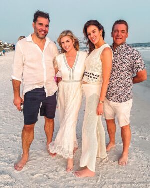Trishelle Cannatella Instagram - Reppin NOLA in 30A with the Tampa crew! This beach taco and s’more’s party from @saltybeachsetups was lit 🔥

#30a #30alife #beach #beachparty #bonfire #beachlife #beachbonfire #tacoparty #tacos🌮 #tacosandsmores #smores #30abeaches #hey30a #krewe #krewesunglasses #saltybeach #saltybeachseasidefl #saltybeachsetups