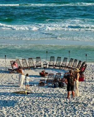 Trishelle Cannatella Instagram - Reppin NOLA in 30A with the Tampa crew! This beach taco and s’more’s party from @saltybeachsetups was lit 🔥

#30a #30alife #beach #beachparty #bonfire #beachlife #beachbonfire #tacoparty #tacos🌮 #tacosandsmores #smores #30abeaches #hey30a #krewe #krewesunglasses #saltybeach #saltybeachseasidefl #saltybeachsetups