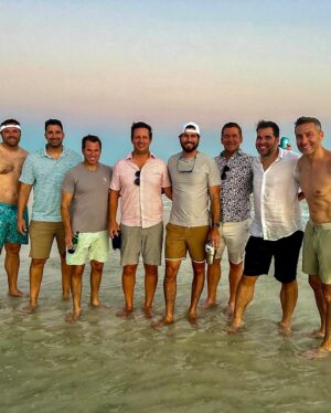 Trishelle Cannatella Instagram - Reppin NOLA in 30A with the Tampa crew! This beach taco and s’more’s party from @saltybeachsetups was lit 🔥

#30a #30alife #beach #beachparty #bonfire #beachlife #beachbonfire #tacoparty #tacos🌮 #tacosandsmores #smores #30abeaches #hey30a #krewe #krewesunglasses #saltybeach #saltybeachseasidefl #saltybeachsetups