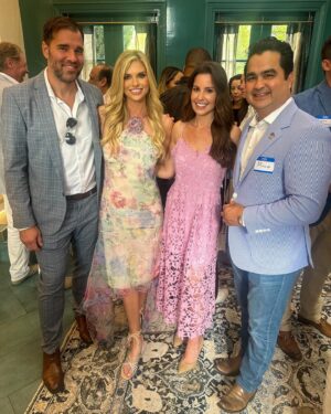 Trishelle Cannatella Instagram - Thank you Rena and Neil for hosting a wonderful evening with Helena Moreno. It is so exciting to hear her speak about the progress and plans for the future of the city we all love. Helena Moreno for our future!