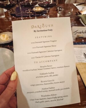 Trishelle Cannatella Instagram - Only 2 days in Napa but we couldn’t miss our favorites: 

@darioushwinery - By Invitation Only private dining experience and pairing in the cellar

@artesawinery - a new favorite. Gorgeous property built into the hillside 

@domainecarneros - champagne and caviar tasting…need I say more 

🥰🍷🥂 #napa #napavalley #napawine #darioushwinery #domainecarneros #domainecarneroswinery #darioushwine #artesa #artesawinery #napawinetasting #napawinetasting