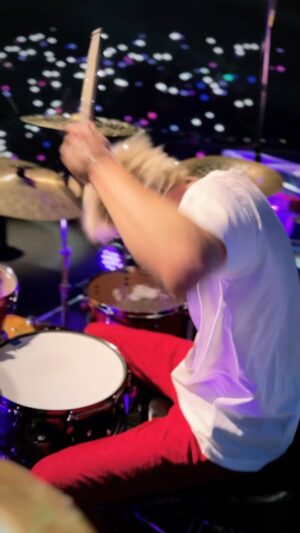Tristan Evans Instagram - Week off then Europe begins! Who’s comin? #10YearTour #drums