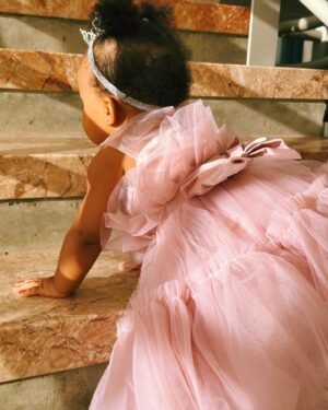Tristan Mack Wilds Instagram - happy 1st birthday to our baby girl Naima! she is the perfect addition to our Wild(s)bunch 🍇  thank you God for this day and for our New New 🤍

Styled by mommy 💅🏾
Her Entire Outfit: Amazon