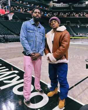 Tristan Mack Wilds Instagram - it’s one thing to go to a game, right? it’s another to kick off the new partnership w/ some good vibes, a win by the @brooklynnets and of course, some @essentiawater!
 
oh, and if you’re in New York, @essentiawater is giving you a chance to win a true VIP experience; Courtside Seats to a Nets game and dinner at the Crown Club. Hit their Instagram for details on how to enter. #EssentiaFuelsBK. #Sweepstakes.
 
#EssentiaPartner