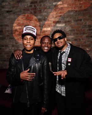 Tristan Mack Wilds Instagram - I saw the bat signal and decided to pop out of my cave for all my familia!!! Congrats to @issarae for the new Prosecco @viaraewines!!! The path you continue to pave for all Black creatives expands by the moment, and i’m proud to see your growth, to watch you flourish, and to call you a friend.

cheers. 🥂🍾 

And yes, those are gold teeth. New ones on zee way. 😜

📸: @dayhunch & @flashbydess