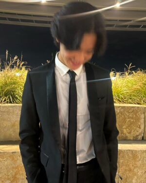 Tristan Pravong Instagram - suit and tie😼