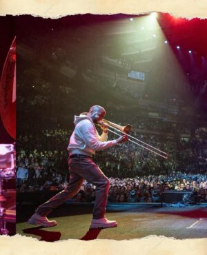 Trombone Shorty Instagram - Action shot with @davematthewsband 
At MSG 📸 @sanjaysuchak & @richtarbell