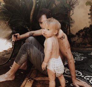 Troy Baker Instagram - So powerful you created a holiday. 
Thanks for challenging me to be my best self.
You give me more than I could ever ask for. 
…and I’m pretty stoked you’re into TMNT and Transformers. 
Proud to be your daddy.