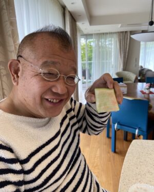 Tsurube Shofukutei Instagram - 送ってくれた白いところまで美味しいかった。熊本の野原農研塾みなさん有難う。