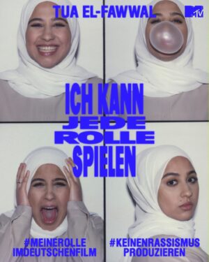 Tua El-Fawwal Instagram - 🇩🇪Ich kann jede Rolle spielen ! 
„Meint ihr nicht es ist Zeit Rollen zu schaffen, die nicht ganze Menschengruppen stigmatisieren?
Irre ich mich wenn ich sage, es ist Zeit Möglichkeiten für Andersmarkierte Schauspieler*Innen zu schaffen, nicht immer stereotypierte Rollen spielen zu müssen? 
Und findet ihr nicht es ist Zeit Gerechtigkeit für ein Zusammenleben zu schaffen, indem niemand aufgrund seiner Herkunft, seiner Religion, seiner Sexualität oder seiner scheinbaren Andersartigkeit benachteiligt wird?“

ES IST ZEIT. Ja, es ist Zeit für all das und noch viel mehr. Diese Kampagne stößt diesen Prozess mit an, dessen Ergebnis es ist, dass ich jede Rolle spielen kann & werde ! 
🌍“ Don’t you think it’s time to create roles that don’t stigmatize whole groups of people? Am I wrong when I say it is time to create opportunities for other-marked actors so they don’t always have to play stereotypical roles? And don’t you think it is time to create a way where we can live together where no one is disadvantaged by their background, religion, sexual orientation or their apparent difference?“ 

Danke an @mtvgermany @wanalimar @moshtarimoshtari @madeleina.aissa @iga_drobisz