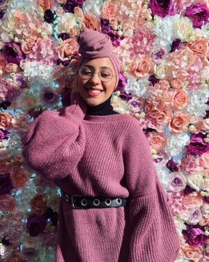 Tua El-Fawwal Instagram - Today on the Event Blaue Blume💕
#blaueblume #event #acting #actor #actorslife #hijab #hijabstyle #hijabfashion #hijabstyle #hijabfashionista #hijabgirl #turban #turbanstyle #flowers #purple #alhamdulillahforeverything