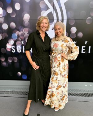 Tua El-Fawwal Instagram - Heute beim jährlichen Warmup Brunch des @deutscherschauspielpreis in der @audicityberlin 📸 Am 11.9 ist die Verleihung, drückt mir bitte alle die Daumen .🙏🏽🤲🏼Nochmal ein riesen Dankeschön für die Nominierung. ❤️ #nominated #deutscherschauspielpreis #actress 
@petrazieser @crush.agency.berlin