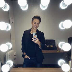 Tucker Ricchio Instagram - All glammed up to film @nextlevelcheffox S3 FINALE ✨💅🏽 #glam #ChefTucker #NextLevelChef #Winner #GastronomyGangster #chefsofinstagram #cheflife #tv #inkedgirls