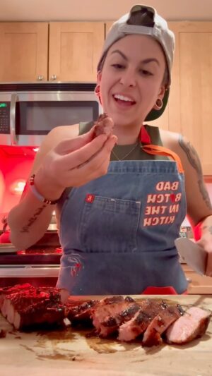 Tucker Ricchio Instagram - I was wandering through Chinatown the other day, and I got a serious craving for pork char siu! 

Follow me for more recipes & Chef Tuck Tips because you, too, can cook like a Gangster. A Gastronomy Gangster. 

#GastronomyGangster #NextLevelChef #foodporn #porkchop #charsiu #chinese #dinner #privatechef #chefsofinstagram #cheflife #travelchef #sf #bayarea #badbxtch