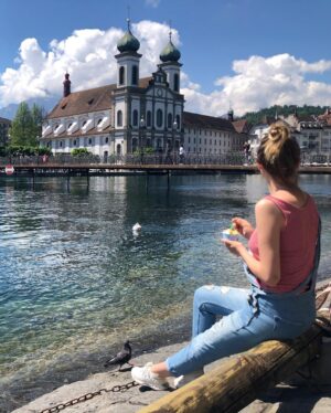 Tuğçe Kurşunoğlu Instagram - Halfetiden hallice😂 #lucerne_switzerland ☑️