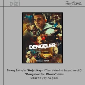 Tümay Özokur Instagram - @savassatis ‘ın “Nejat Kayırlı” karakterine hayat verdiği “Dengeler: Biri Olmak” dizisi ilk iki bölümüyle @gain ‘de yayına girdi. 🎬