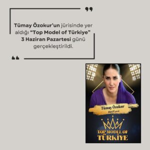 Tümay Özokur Instagram - Tümay Özokur’un jürisinde yer aldığı “Top Model of Türkiye” 3 Haziran Pazartesi günü gerçekleştirildi.

Tümay Özokur, yeni genç yetenekleri keşfetmek üzere katıldığı yarışmalarda ödül alanlara burs veriyor. 🤩