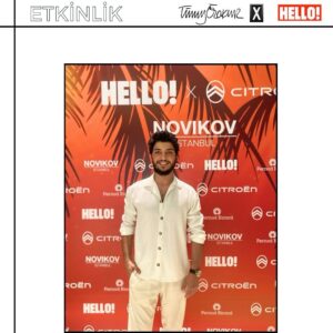 Tümay Özokur Instagram - @hellodergisi X @citroenturkiye ile @novikov_istanbul ‘da yaza merhaba dedik. ✨🤩