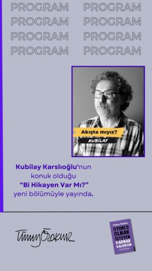 Tümay Özokur Instagram - Kubilay Karslıoğlu’nun konuk olduğu “Bi Hikayen Var Mı?” yeni bölümüyle yayında. @kubilay_961 @bihikayenvarmi