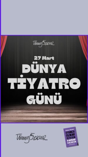Tümay Özokur Instagram - Tiyatroya emek veren, kaybettiğimiz tüm değerlerimizi sevgi, saygı ve özlemle anıyoruz... 💫 #DünyaTiyatroGünü