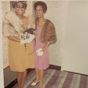 Tunisha Hubbard Instagram - We’re celebrating Aunt Nan’s life after 105 years! 
Aunt Nan was not only the matriarch of our family, she was the matriarch of the city. She lead with poise, grace and a gentle heart. A woman who dedicated her life to God and lead by example, taking each of her steps guided by God. 
She has touched so many lives throughout years, members of our Grace church family, our Sorors of Alpha Kappa Alpha Inc. , colleagues in the Pgh Public school district and her beloved students from 5th Ave High School 💖  A few years ago  she ran into one of her students, he began visiting her along with a few friends and classmates who also loved and admired Aunt Nan and before we knew it, she was hosting full on house parties every month just up until a few months ago ☺️ our family will be forever grateful to the FAHS students. 

To me aunt Nan is more than just my Aunt, it may have taken me some years to realize this but she is true royalty. I’m thankful that the City of Pittsburgh recognized this and named July 23rd Nan Moone Currington Day. A day we can all continue to celebrate her for years to come. 

Aunt Nan taught me grace, elegance , etiquette and poise. I can’t believe I’m even related to someone so remarkable. 

As we gathered Aunt Nan’s things  when she moved to the nursing home, I found letter after letter from throughout the years of people telling her how wonderful she was,  how much they appreciated having her touch their lives, and how she helped them become who they are. One letter in particular is extra special from her niece, my beloved Aunt Doe Doe who passed in 2019. (Last photo)

This week has been a blessing, reuniting with family and sharing stories of all our good times and celebrating Aunt Nan. 
I never knew how lucky I was to be raised by a group of strong black women and that’s all because of you Aunt Nan. 
Thank you for your laugh that filled rooms like a song and thank you for your unconditional love.