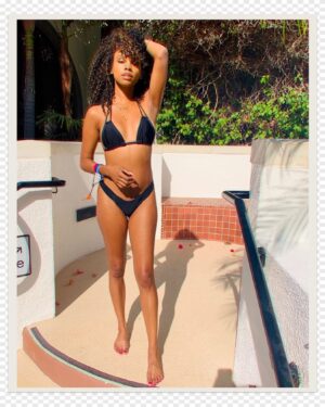 Tunisha Hubbard Instagram - There’s no emoji for water aerobics 🏁