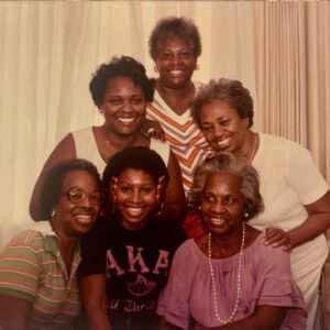 Tunisha Hubbard Instagram - We’re celebrating Aunt Nan’s life after 105 years! 
Aunt Nan was not only the matriarch of our family, she was the matriarch of the city. She lead with poise, grace and a gentle heart. A woman who dedicated her life to God and lead by example, taking each of her steps guided by God. 
She has touched so many lives throughout years, members of our Grace church family, our Sorors of Alpha Kappa Alpha Inc. , colleagues in the Pgh Public school district and her beloved students from 5th Ave High School 💖  A few years ago  she ran into one of her students, he began visiting her along with a few friends and classmates who also loved and admired Aunt Nan and before we knew it, she was hosting full on house parties every month just up until a few months ago ☺️ our family will be forever grateful to the FAHS students. 

To me aunt Nan is more than just my Aunt, it may have taken me some years to realize this but she is true royalty. I’m thankful that the City of Pittsburgh recognized this and named July 23rd Nan Moone Currington Day. A day we can all continue to celebrate her for years to come. 

Aunt Nan taught me grace, elegance , etiquette and poise. I can’t believe I’m even related to someone so remarkable. 

As we gathered Aunt Nan’s things  when she moved to the nursing home, I found letter after letter from throughout the years of people telling her how wonderful she was,  how much they appreciated having her touch their lives, and how she helped them become who they are. One letter in particular is extra special from her niece, my beloved Aunt Doe Doe who passed in 2019. (Last photo)

This week has been a blessing, reuniting with family and sharing stories of all our good times and celebrating Aunt Nan. 
I never knew how lucky I was to be raised by a group of strong black women and that’s all because of you Aunt Nan. 
Thank you for your laugh that filled rooms like a song and thank you for your unconditional love.