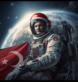 Turgay Başyayla Instagram - Geç kaldık ama başardık
Uzayı en azından onların gidebildiği yere kadar gidip soğuk savaş kalıntısı ABD ve Rusya’nın tekelinden kurtarmalıyız, uzayı uydu çöpüne çevirenleri suç üstü yapmalıyız! Uzay madenciliği ile zenginleşmeye çalışanlara dur demeliyiz! Uzaya gitmemizin çok anlamları var! Olmadığın yerde söz üretemezsin, uzay adı altında çok oyun oynayacaklar, bizi uzayla dövmelerine müsade etmemeliyiz, bizim bayrağımız bir şekilde bu gerçekleri ortaya çıkarmak için dalgalanmalı 
Hayırlı olsun🇹🇷 Dualarımız seninle @alpergezeravci @spacex @nasa #ax-3 Repost from @saidercan