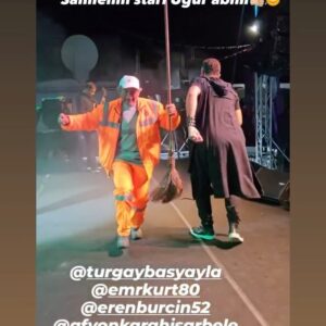 Turgay Başyayla Instagram - Uğur abimiz ile turne hazırlıklarımız başlıyor😂🤌🏻🤲🏻 afyon.belediyesi @gastroafyonfest #konser