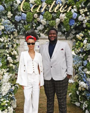 Tuwaine Barrett Instagram - Merci beaucoup, @laurentfeniou 🖤
Cartier Style et Luxe
Styled by my mum.