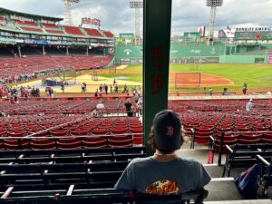 Ty Simpkins Instagram - Eight years ago my 14 year old self started a life changing journey. I was going to see all 30 baseball stadiums. I learned a lot about what it means to be me on these trips. Writing this I truly don’t know what to say. Muneesh and I have been through so much together. So many life conversations, so many lessons of what it means to be a young man. This is more than baseball. This is a defining moment in my life. I’ve finished this chapter in my journey. All 30 stadiums and then some. Something I never knew I wanted. Baseball has always been apart of my life but the last eight years has shown me truly how much it means to me. It has saved my life a few times even. Helped make me the young man I am today. Here’s to many more baseball adventures. Once a starry eyed rookie stepping into the ballpark with little knowledge of the game. Now a seasoned vet ready for more. I mean really…how can you not be romantic about baseball?