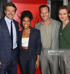 Ty Simpkins Instagram - What an unbelievable experience from the first call I got from our amazing actor/director @thereelpatrickwilson to now. This film is something very special to me and I am nothing but grateful to everyone involved. I don’t have any thoughts other than I am so unbelievably proud to be apart of this. The only thing to say is go experience the red door in theaters on July 7th. You’re not going to regret it 👹🚪

@insidiousmovie 
@blumhouse 
@sonypictures 
#insidiousmovie