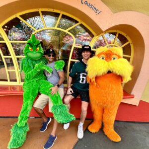 Ty Simpkins Instagram - Never thought I’d say I hung out with Darth Vader, Dinosaurs, the Grinch, and the Lorax in the same week. By the way he does indeed speak for the trees. 

#UniversalStudiosOrlando
@universalorlando 
#WaltDisneyWorld
@waltdisneyworld