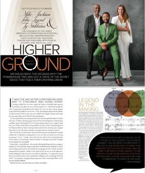 Ty Stiklorius Instagram - 💚 🎥 Thank you @greenwichmag and  riannsmithauthor for telling our story, Get Lifted’s story, of long term friendship, collaboration & creativity. What a dream come true! Thank you @greenwichfilm for honoring us with the The Changemaker Gala that takes place on November 9th at L'Escale and benefits @hfwa_ig a public high school in my hometown of Philadelphia, that proudly serves over 95% black and brown students with a variety of backgrounds, talents, and needs. 
@greenwichmag
@greenwichfilm
Writer: @riannsmithauthor
Photog: @francollinphoto1 
White suit: @gabrielahearst #GIFF #Changemakers #GetLifted