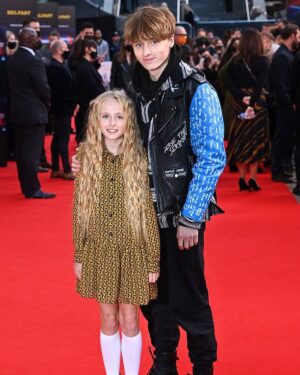 Ty Tennant Instagram - All grown up. @georgiatennantofficial thanks for making this one x
Go watch #Belfast !! My lil sisters first feature, one of many I’m assured ;) love ya ol pops