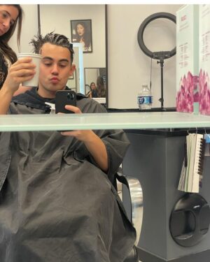 Tyler Alvarez Instagram - Don’t try and color your hair at home kids 🙃