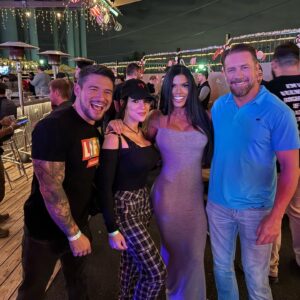Tyler Grey Instagram - Thanks so much @eli_doubletap for inviting us out to San Antonio! Met a lot of great people and had an amazing time! Thanks @savysummer for being so cool it was great for us to meet you! Finally, we are moving out of CA after the show wraps and TX is on the list of potential locations to move the wagon to! Anyone have a place they think is the best place to live for 2 California refugees? Make your case, we are open to anywhere! On that note, thanks @cristiane_ferreira_fit for your constant and unwavering support, you are beyond amazing! You mean the world to me and I love you more than words can describe! Thanks everyone for your support, I truly appreciate anyone reading this!