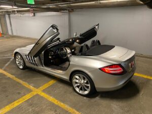 Tyler Hoover Instagram - Did I make the right decision swapping my Superbird for this SLR Roadster @barrett_jackson Houston? New video live!