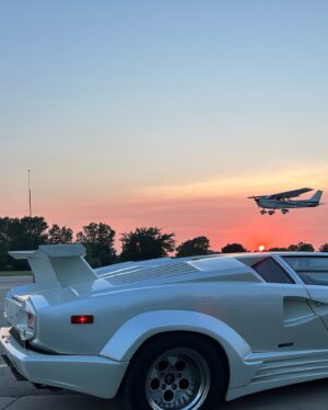 Tyler Hoover Instagram - The Countach discovered today that not all wings are useless style additions.