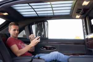 Tyler Hoover Instagram - Knocking the rust off my T9 texting skills with the factory Maybach circa-2004 flip phone.