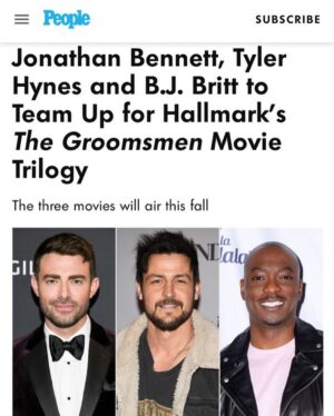 Tyler Hynes Instagram - We can’t wait you to meet THE GROOMSMEN, this fall streaming on Hallmark Plus
