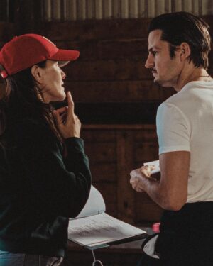 Tyler Hynes Instagram - Grateful to be of service in the first of its kind and the start of something beautiful. 
 
 @officialcrystallowe in her directorial debut as part of the #makehermark women’s directing program at @hallmarkchannel created by @ashleywilliamsandcompany 

An initiative designed to support and increase representation of women behind the camera. 

Mentoring directors @lindalisahayter @jessicanoelleharmon 
1st AD @jadesavagecreative 
Producers @mikebarbuto @jsrdude @muse_entertainment 
Executives @aysefrancis @jcallahan2518 
Starring @katbarrell a director in her own right 
and director in the making @kristintbooth. 

What a beautiful thing.

🤍

#shiftinggears