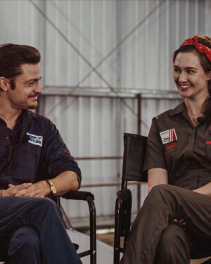 Tyler Hynes Instagram - Grateful to be of service in the first of its kind and the start of something beautiful. 
 
 @officialcrystallowe in her directorial debut as part of the #makehermark women’s directing program at @hallmarkchannel created by @ashleywilliamsandcompany 

An initiative designed to support and increase representation of women behind the camera. 

Mentoring directors @lindalisahayter @jessicanoelleharmon 
1st AD @jadesavagecreative 
Producers @mikebarbuto @jsrdude @muse_entertainment 
Executives @aysefrancis @jcallahan2518 
Starring @katbarrell a director in her own right 
and director in the making @kristintbooth. 

What a beautiful thing.

🤍

#shiftinggears