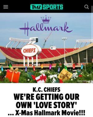 Tyler Hynes Instagram - Remember that thing I did with the Kansas City Chiefs 🏈 that looked like a movie but wasn’t a movie...well…it’s a movie now. ;)

That doesn’t happen without a lot of people being very thoughtful and creative about how to give all who might enjoy this just the right experience. 

Thanks to all the publications, online enthusiasts and news outlets that seemed to be tickled by this news.

I included a few but I’ll list some of the other lovely places that were excited to share the announcement. 

Congrats everyone at @hallmarkchannel & @chiefs @nfl for pulling off what’s never been done. 

And to everyone who’s about to start the journey of making this film, giddyup 🤠 we’re going to Kansas City, the home of two organizations connected by a spirit rarely seen. 

👑 @hunterking @ed_begley_jr 
🤍 @lhdhallmark @mrsjp24 @candicemeghan @julie_sherman_wolfe @davidwulf John Putch @dabbot1  @lindseyroy26 @anniehowellpr @djhindustani @i_am_sweet_sam @megvantine @rantsandraves411 @poperandy @atipam @sillypants85 
@mrsjennylatz @alyssa.osheim 

Red Kingdom! 🏈⚡️🎬

( I tried to tag everyone, if I couldn’t find ya please comment and I’ll try to add you 🙏🏻🤍😊)

@variety / @emilylongeretta 
@hollywoodreporter 
@deadline / @lynette.rice
@entertainmentweekly 
@todayshow @carsondaly @jennabhager @hodaandjenna @hodakotb 
@indiewire
@thewrap 
@people / @juliaaamoore , @breannenyc
@entertainmenttonight 
@forbes / @justcathy331
@newsweek 
@nbcnews 
@espn 
@sportsillustrated
@cbssports 
@yahoosports 
@foxnews 
@usweekly /  @johnnimacke
@ftwusatoday 
@tmz_tv
@holausa /  @alimariehurtado
@bleacherreport 
@tvinsider /  @avery__thompson
@outkickthecoverage / @matt_reigle
@athlonsports 
@dubewilson
@justjared
@soapsdotcom /  @thekristynburtt
@upi 
@brobible 
@on3 
@atozsportsfilmroom 
@tvfanatic_official / @carissapavlica
@tvshowsace / @georgiamakitalo
@sportsbusinessjournal
@fangirlish /  @erinelizabethgross
@chatsports
@thekansascitystar 
@arrowheadpride / @pgsween
@fox4kc 
@kctv5 /  @katiethebyrd
@kcur893 / @savannah_hawley , @gabrieljr
@thespundotcom 
@vitalthrills 
@presspassla